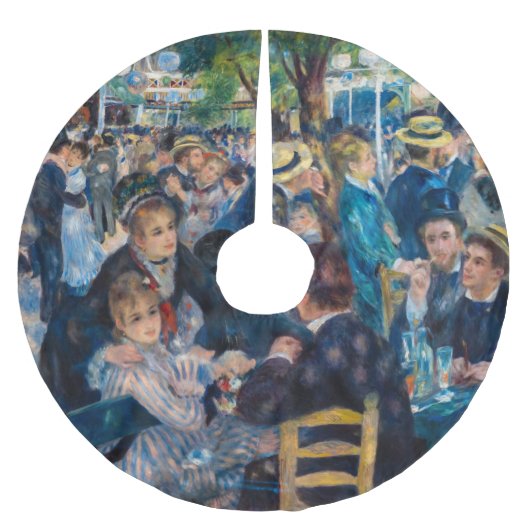 Renoir - Dance at Le Moulin de la Galette Kerstboom Rok (Voorkant)