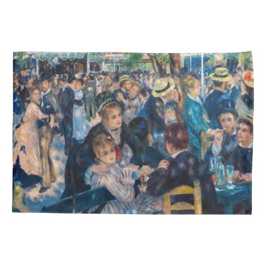 Renoir - Dance at Le Moulin de la Galette Kussensloop (Achterkant)