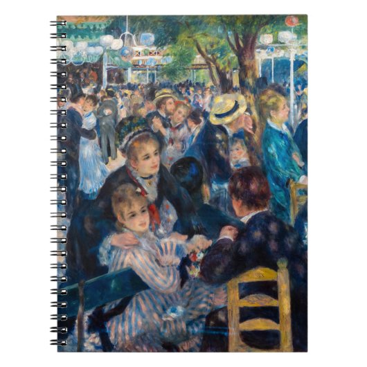 Renoir - Dance at Le Moulin de la Galette Notitieboek (Voorkant)