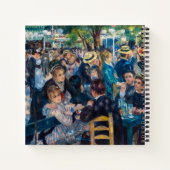 Renoir - Dance at Le Moulin de la Galette Notitieboek (Achterkant)