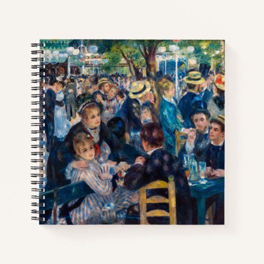Renoir - Dance at Le Moulin de la Galette Notitieboek (Voorkant)