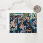Renoir - Dance at Le Moulin de la Galette Notitiekaartje (Voorkant / Achterkant in situ)