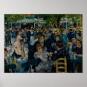 Renoir - Dance at Le Moulin de la Galette Poster (Voorkant)