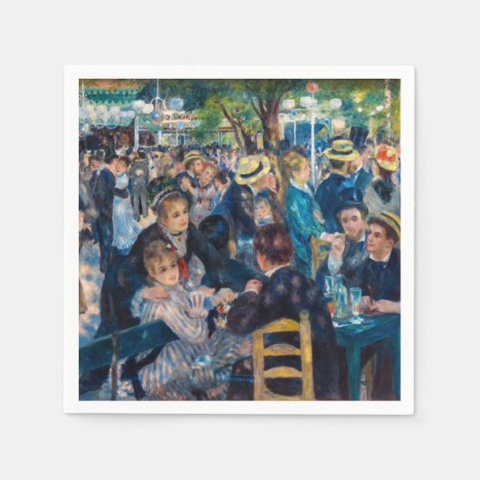 Renoir - Dance at Le Moulin de la Galette Servet (Voorkant)