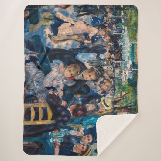 Renoir - Dance at Le Moulin de la Galette Sherpa Deken (Voorkant)