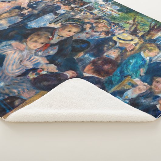 Renoir - Dance at Le Moulin de la Galette Sherpa Deken (3/4)