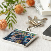 Renoir - Dance at Le Moulin de la Galette Sleutelhanger (Zijkant)