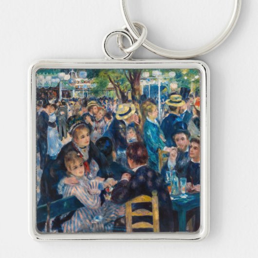 Renoir - Dance at Le Moulin de la Galette Sleutelhanger (Voorkant)