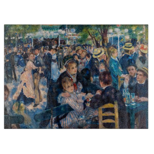 Renoir - Dance at Le Moulin de la Galette Snijplank (Voorkant)
