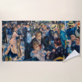 Renoir - Dance at Le Moulin de la Galette Strandlaken (Voorkant)