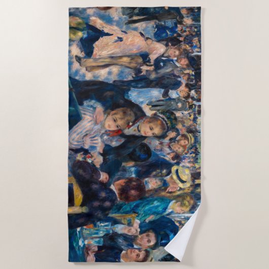 Renoir - Dance at Le Moulin de la Galette Strandlaken (Voorkant)