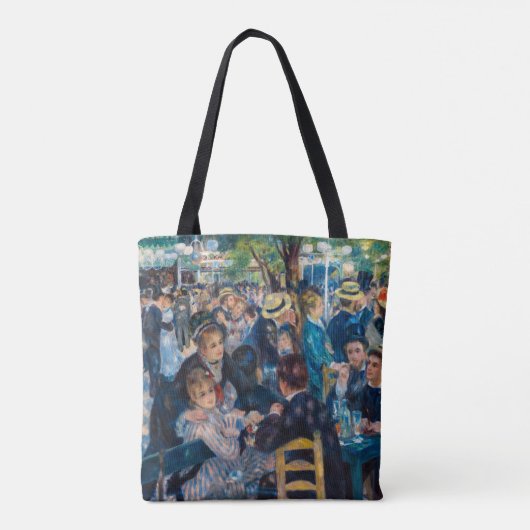Renoir - Dance at Le Moulin de la Galette Tote Bag (Achterkant)