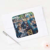 Renoir - Dance at Le Moulin de la Galette Vierkante Sticker (Envelop)