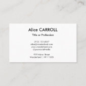 Renoir - Dance at Moulin de la Galette - QR-code Visitekaartje (Achterkant)