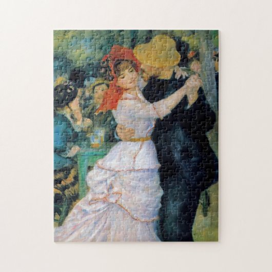Renoir Dance bij Bougival Fine Art Legpuzzel (Verticaal)