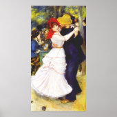 Renoir Dance bij het Poster Bougival (Voorkant)