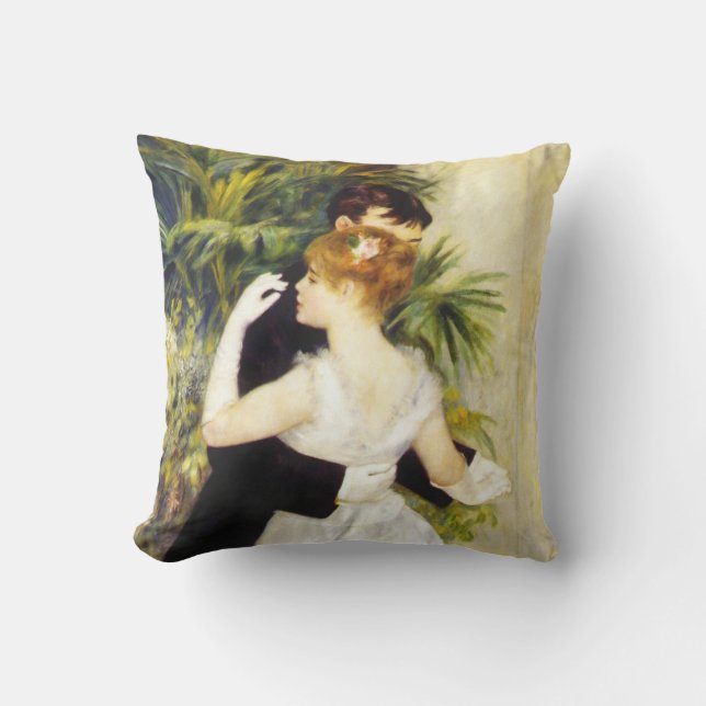 Renoir Dance in de City Pillow Kussen (Voorkant)