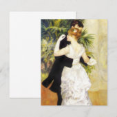Renoir Dance in de City-uitnodigingen Kaart (Voorkant / Achterkant)