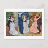 Renoir - Dance in de stad, het Land, en Bougival Briefkaart (Voorkant)