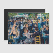 Renoir - Dance Moulin de la Galette Magnetic Kaart (Voorkant / Achterkant)