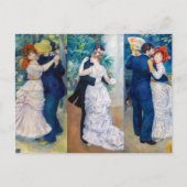 Renoir - Dance serie: Bougival, City & Country Briefkaart (Voorkant)