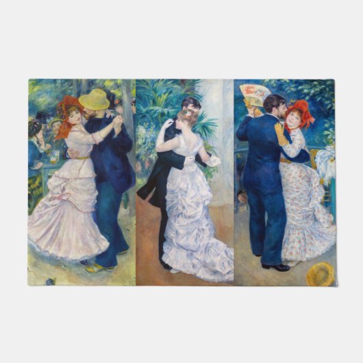 Renoir - Dance serie: Bougival, City & Country Deurmat (Voorkant)