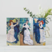 Renoir - Dance serie: Bougival, City & Country Kaart (Staand voorkant)