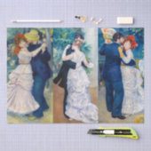 Renoir - Dance serie: Bougival, City & Country Tissuepapier (Craft)