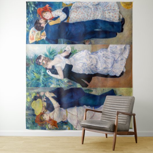 Renoir - Dance serie: Bougival, City & Country Wandkleed (In situ)