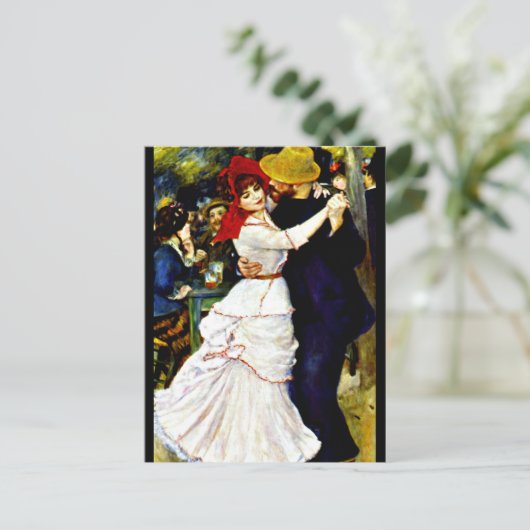 Renoir - Dance te Bougival Briefkaart (Staand voorkant)
