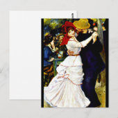 Renoir - Dance te Bougival Briefkaart (Voorkant / Achterkant)