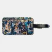 Renoir - Dans bij de Moulin de la Galette - QR Cod Bagagelabel (Achterkant horizontaal)