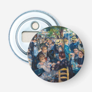 Renoir - Dans bij Le Moulin de la Galette Button Flesopener