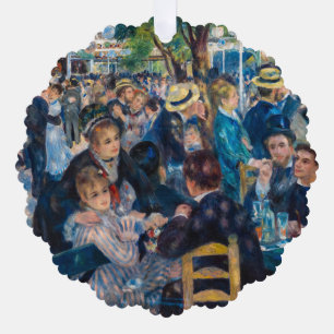 Renoir - Dans bij Le Moulin de la Galette Ornament Kaart