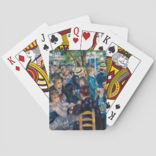 Renoir - Dans bij Le Moulin de la Galette Pokerkaarten