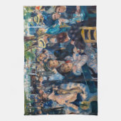 Renoir - Dans bij Le Moulin de la Galette Theedoek (Verticaal)