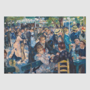 Renoir - Dans bij Le Moulin de la Galette Tissuepapier