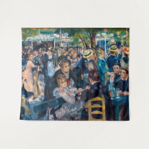 Renoir - Dans bij Le Moulin de la Galette Wandkleed