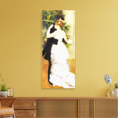 Renoir Dans in de stad Canvas Print (Insitu (Woonkamer))