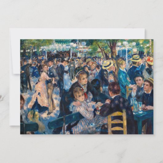 Renoir - Dansen bij Le Moulin de la Galette Kaart (Voorkant)