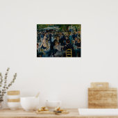 Renoir - Dansen bij Le Moulin De La Galette Poster (Keuken)