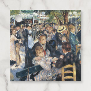 Renoir Dansen bij Moulin de la Galette Vintage Bedankjes Labels