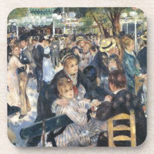 Renoir Dansen bij Moulin de la Galette Vintage Bier Onderzetter