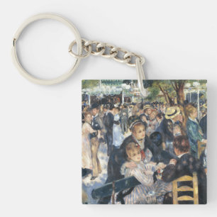 Renoir Dansen bij Moulin de la Galette Vintage Sleutelhanger