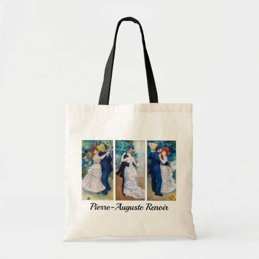 Renoir - Dansserie: Bougival, Stad & Land Tote Bag (Voorkant)