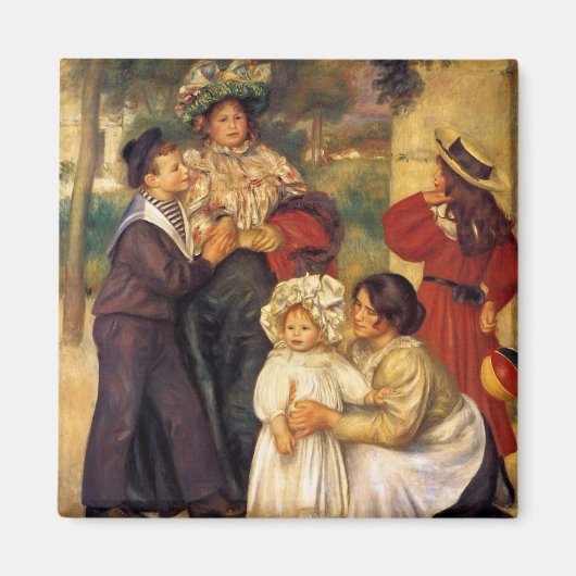 Renoir - De familie van de kunstenaar Magneet (Voorkant)