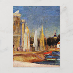 Renoir - De haven van Rochelle Briefkaart
