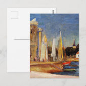Renoir - De haven van Rochelle Briefkaart (Voorkant / Achterkant)