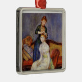 Renoir: De kapsel Metalen Ornament (Rechts)