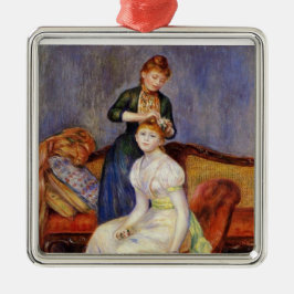 Renoir: De kapsel Metalen Ornament